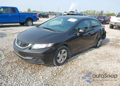 2013 Honda Civic Lx from USA, damaged, VIN 19XFB2F51DE047523